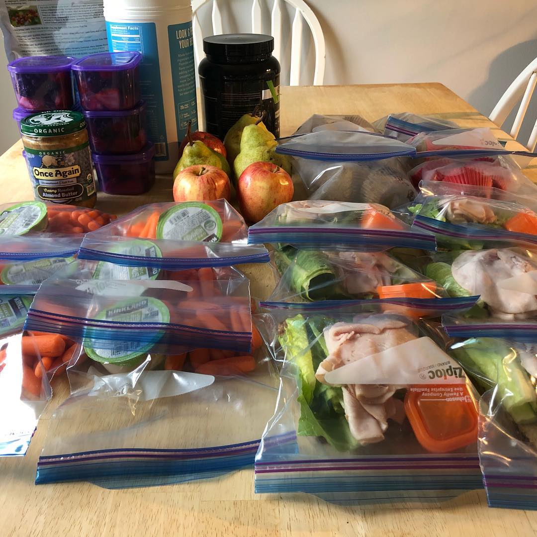 Meal Prep - 6 days of Plan A